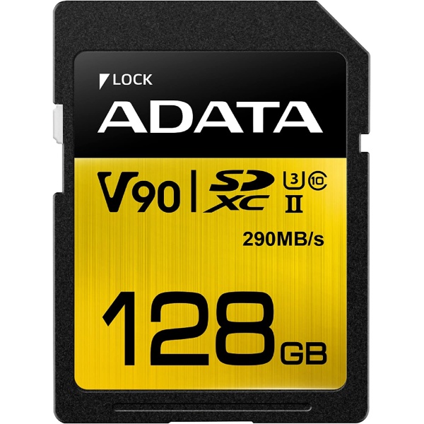 Alquiler Tarjeta ADATA SD Premier One 128GB UHS 2 290MBs Madrid