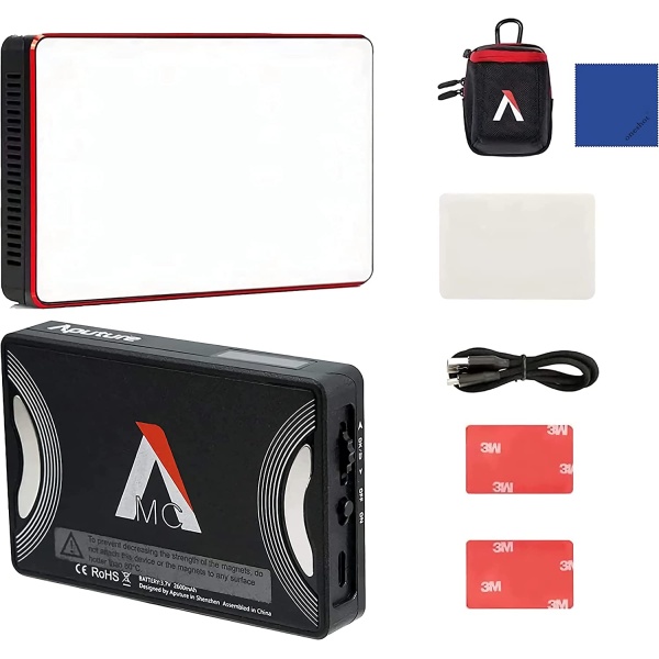 Alquiler luz led rgb aputure mc4 madrid