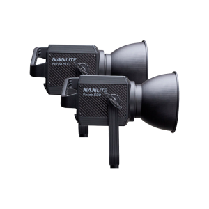 Alquiler luz led x2 nanlite forza 500 Madrid