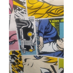 Alquiler tela 4x4 popart madrid