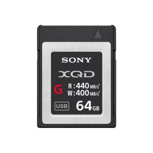Alquiler tarjeta XQD 64Gb 400mbps Madrid