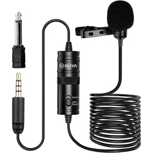 Alquiler Micrófono de corbata Universal Lavalier Boya BY-M1 PRO II Madrid