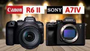 Alquiler camara canon r6 MArk II Sony a7IV en MAdrid