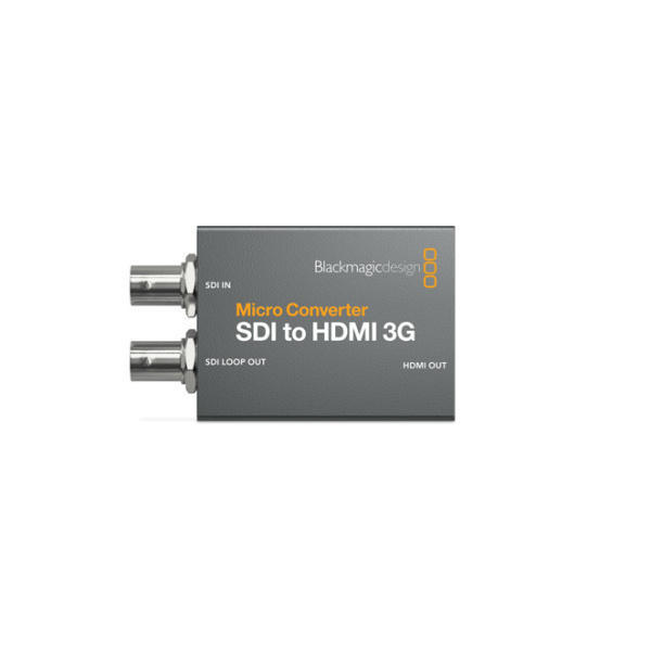 Alquiler conversor Blackmagic medio SDI a HDMI bidireccional Madrid