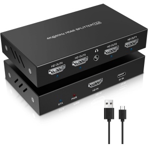 Alquiler Splitter HDMI 1 Entrada 4 Salidas Madrid