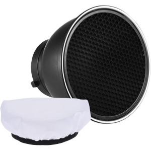 Alquiler Cono Reflector Difusor 60º Rejilla Nido Abeja Bowens Madrid