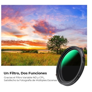 Alquiler Variable ND2-32 y Filtro Polarizador CPL 2 en 1
